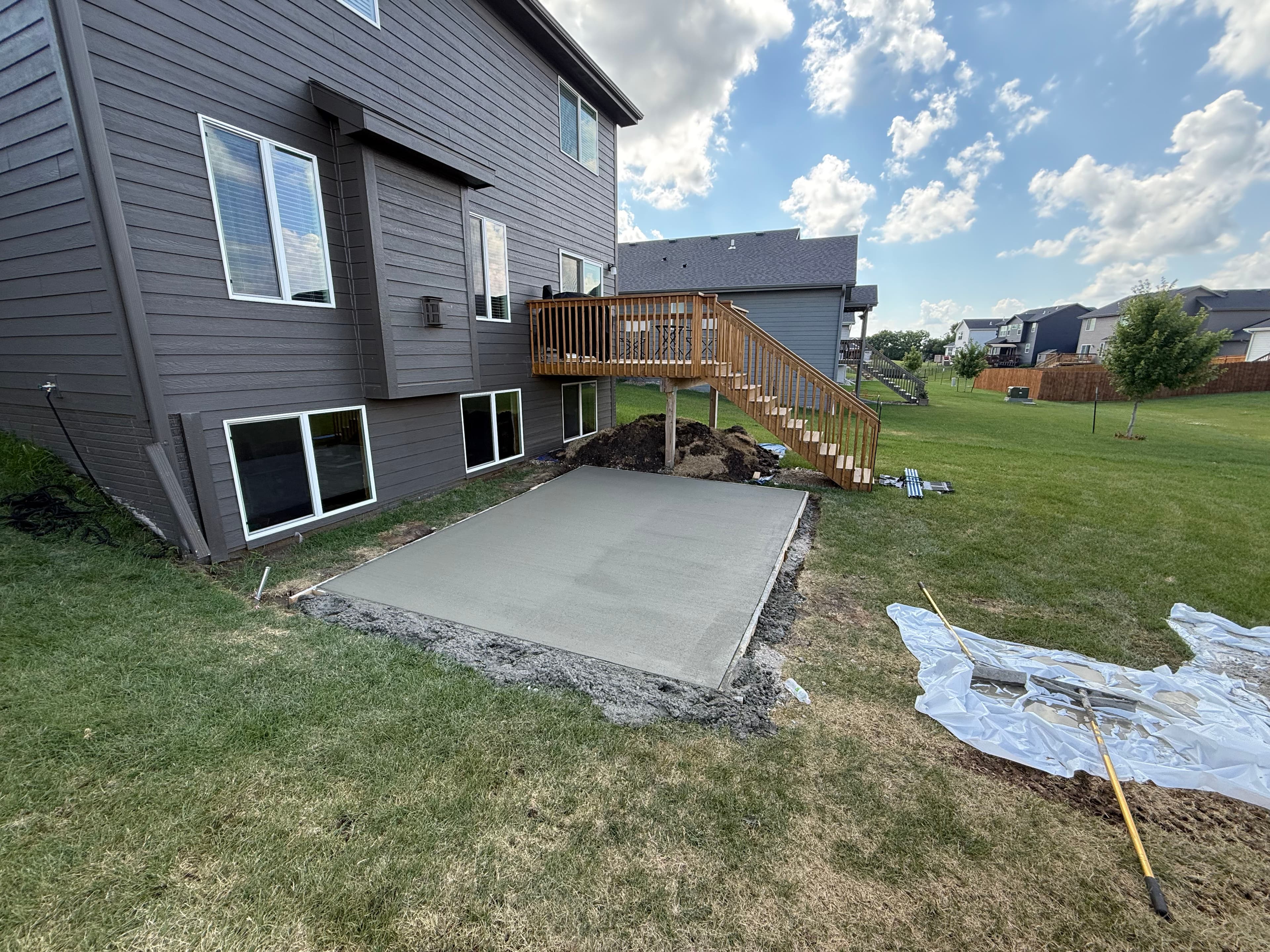 Project A Fresh Concrete Patio That Gets the Backyard Working image