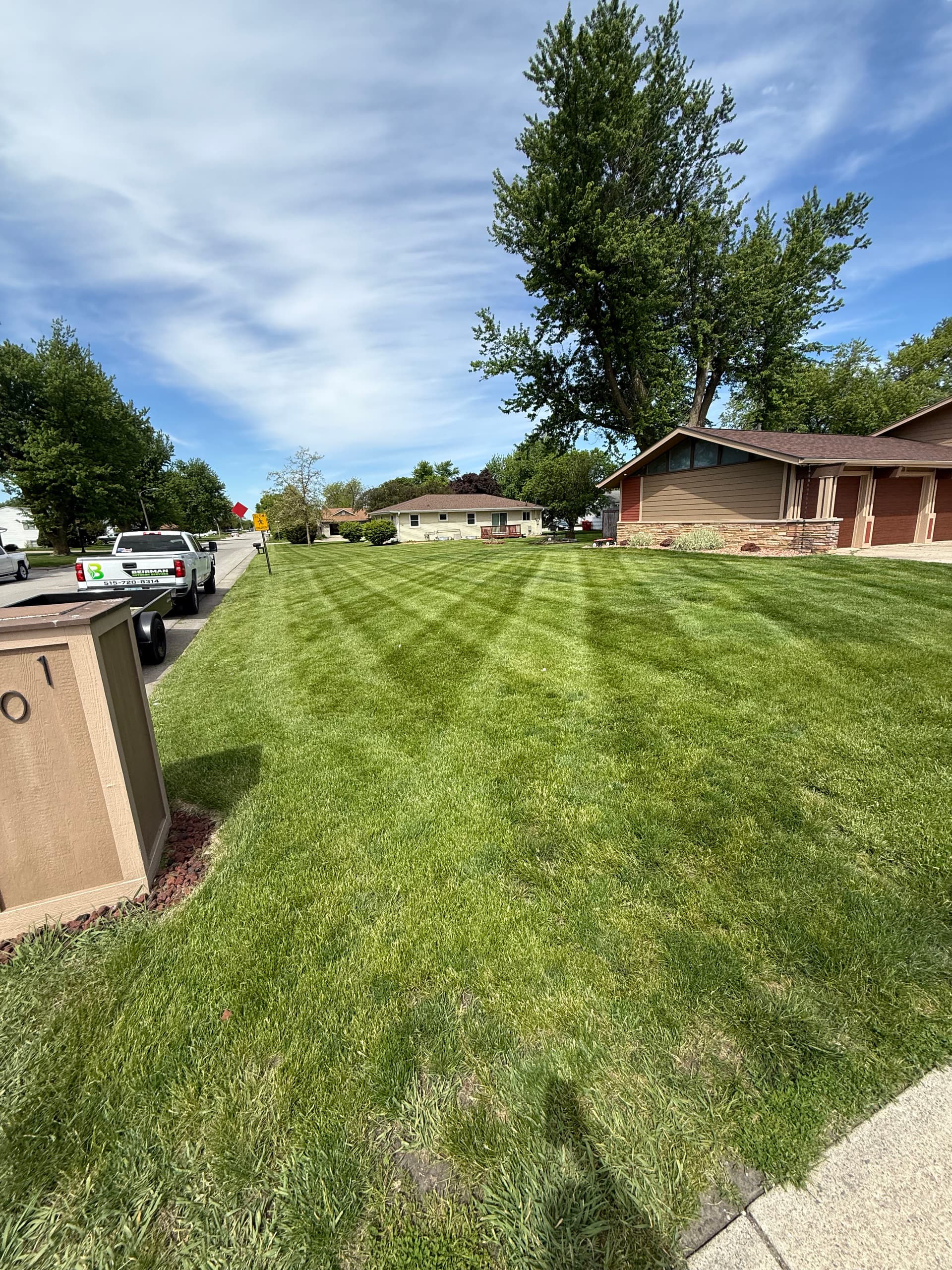 Gallery photos for Clean Stripes and Sharp Cuts Across Every Lawn We Service: Image #1